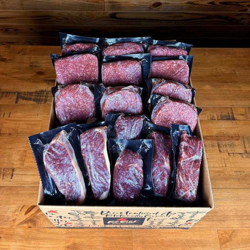Ground & Steaks Beef Bundle - Rebel Pastures