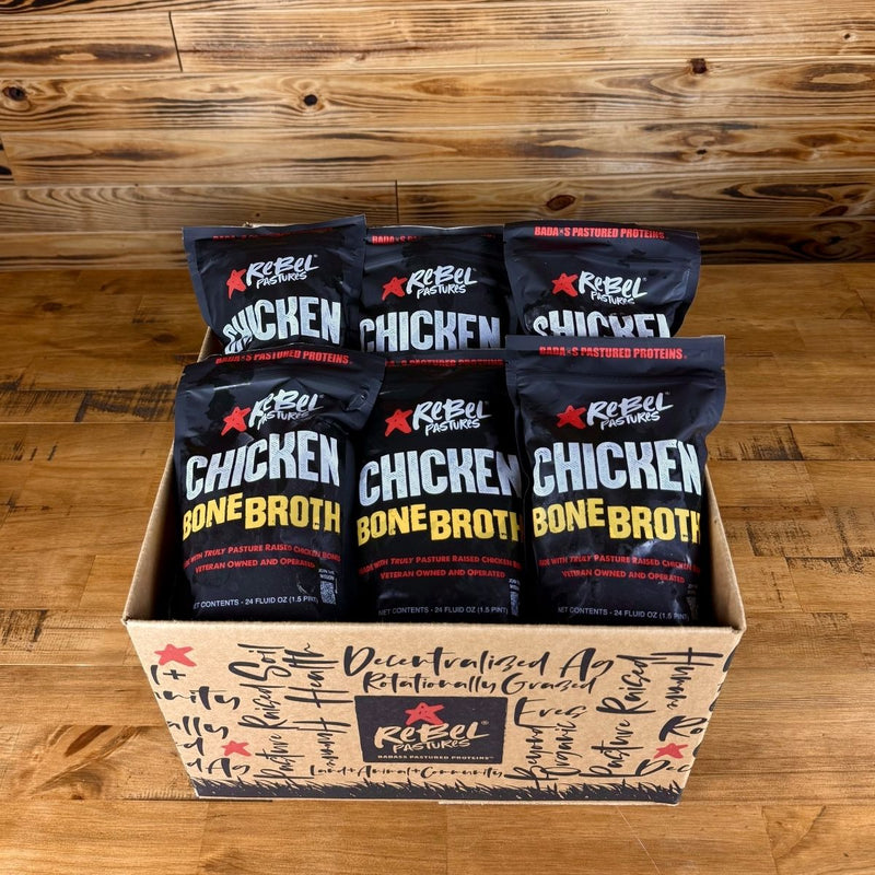 Pasture Raised Chicken Broth Bundle - Rebel Pastures