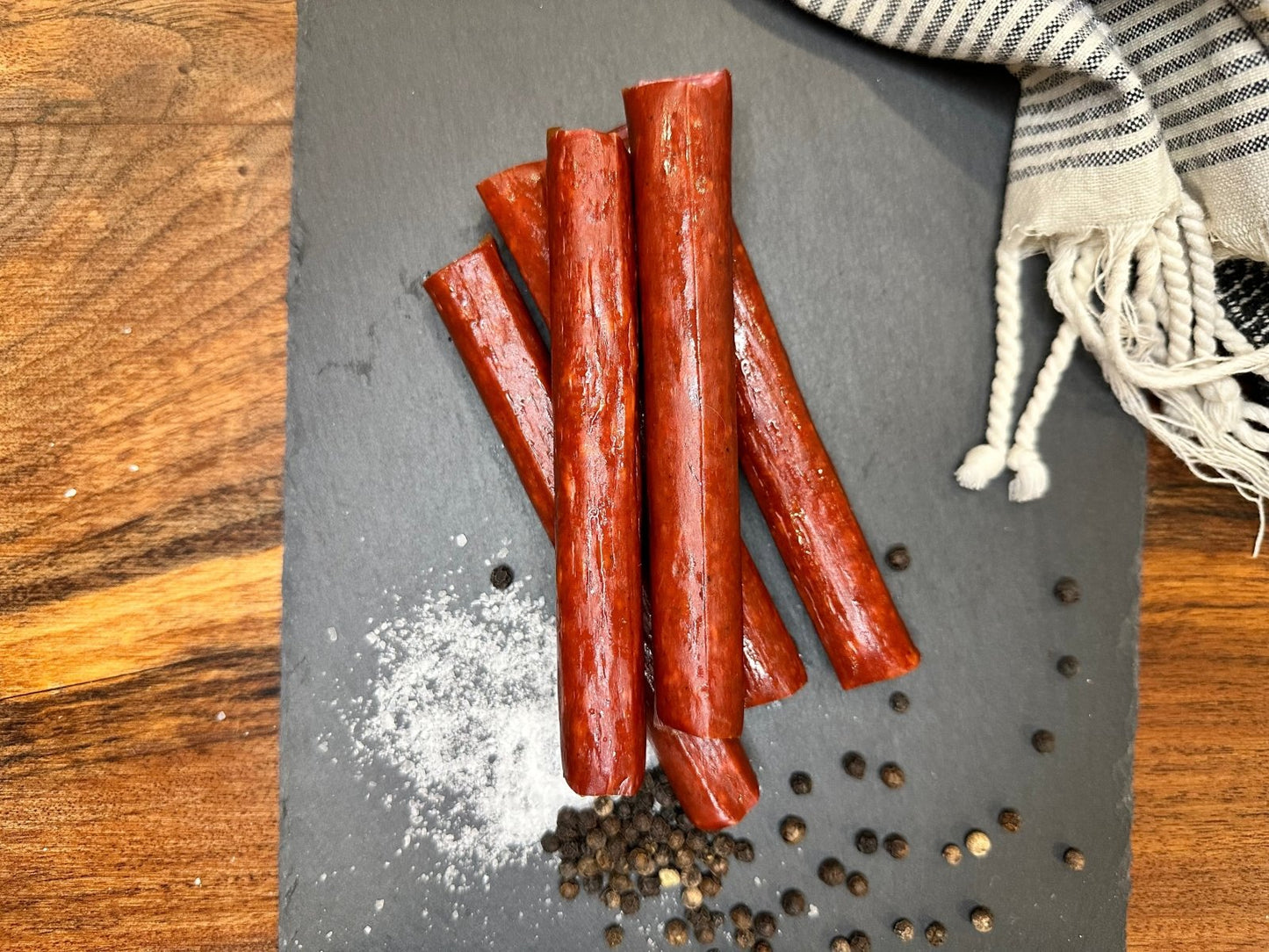 Grassfed Beef - Grassfed Beef Snack Sticks - Hardwood Smoked (6oz) - Rebel Pastures