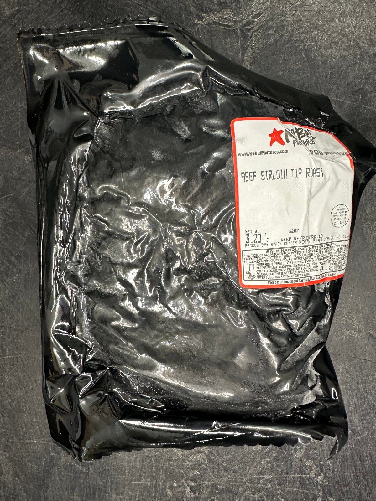 Grassfed Beef - Grassfed Beef - Sirloin Tip Roast - Rebel Pastures