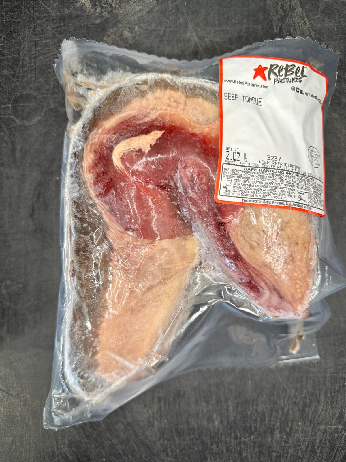 Grassfed Beef - Grassfed Beef Tongue - Rebel Pastures
