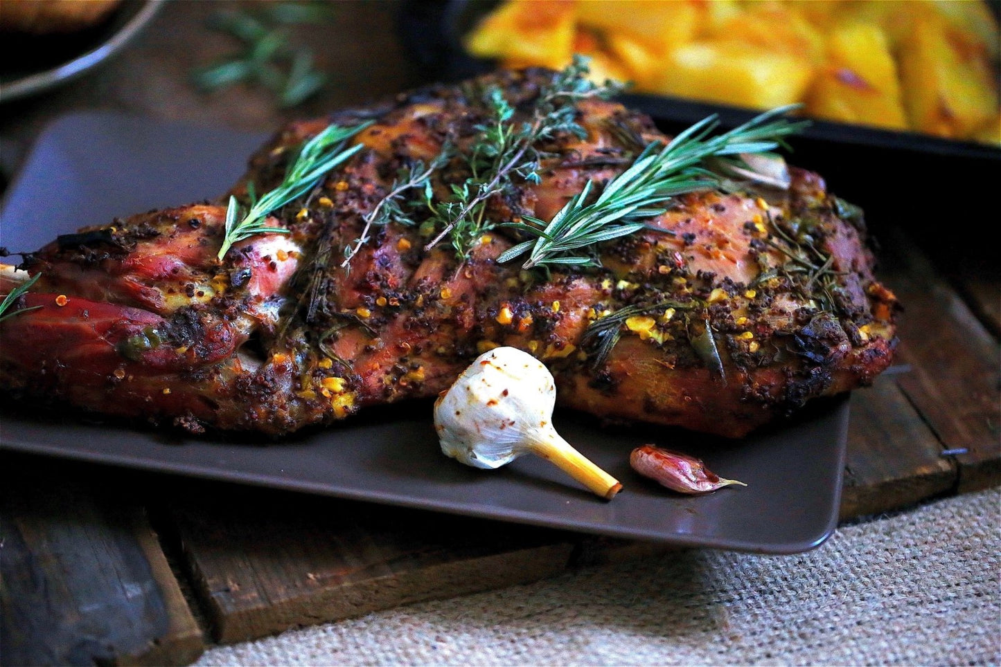 Grassfed Lamb - Grassfed Lamb Shoulder Roast (3.3-3.9lbs) - Rebel Pastures