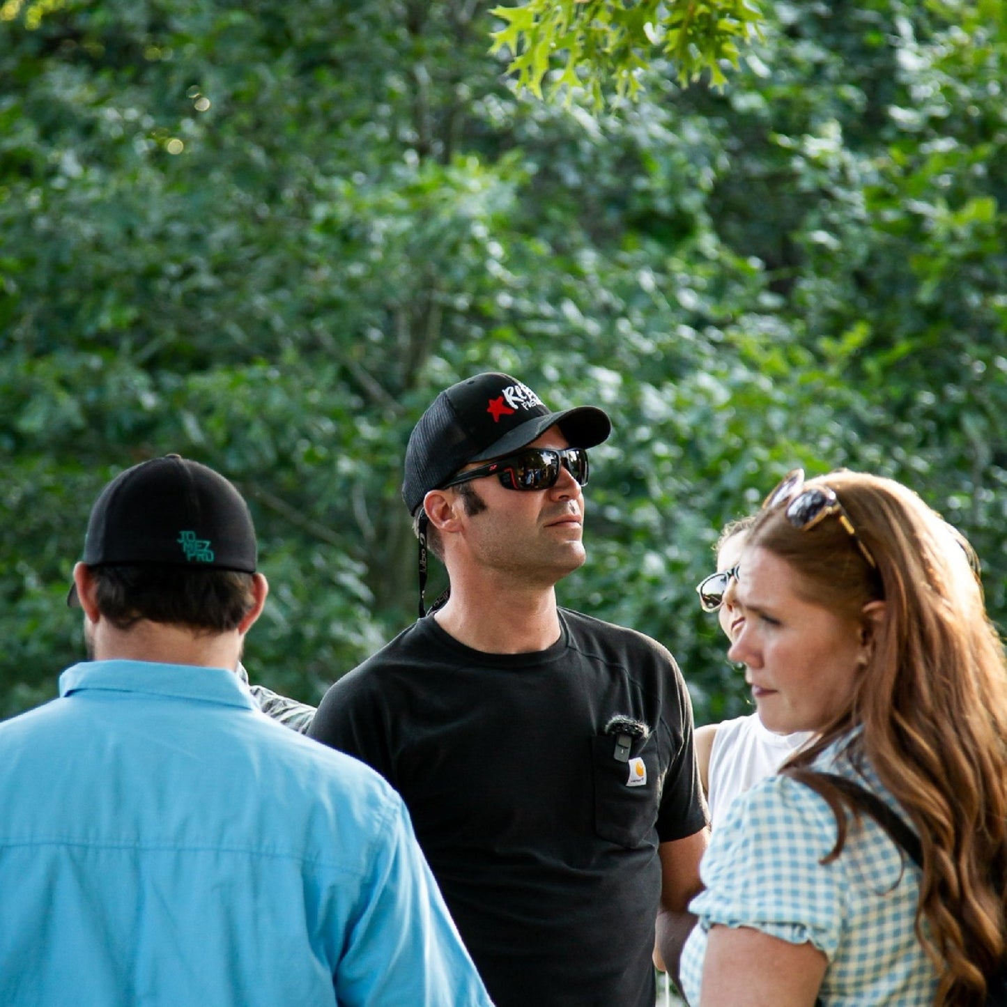 Rebel Black Camo Trucker Hat - Rebel Pastures