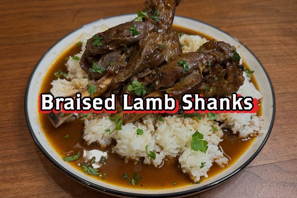 Braised Lamb Shanks - Rebel Pastures