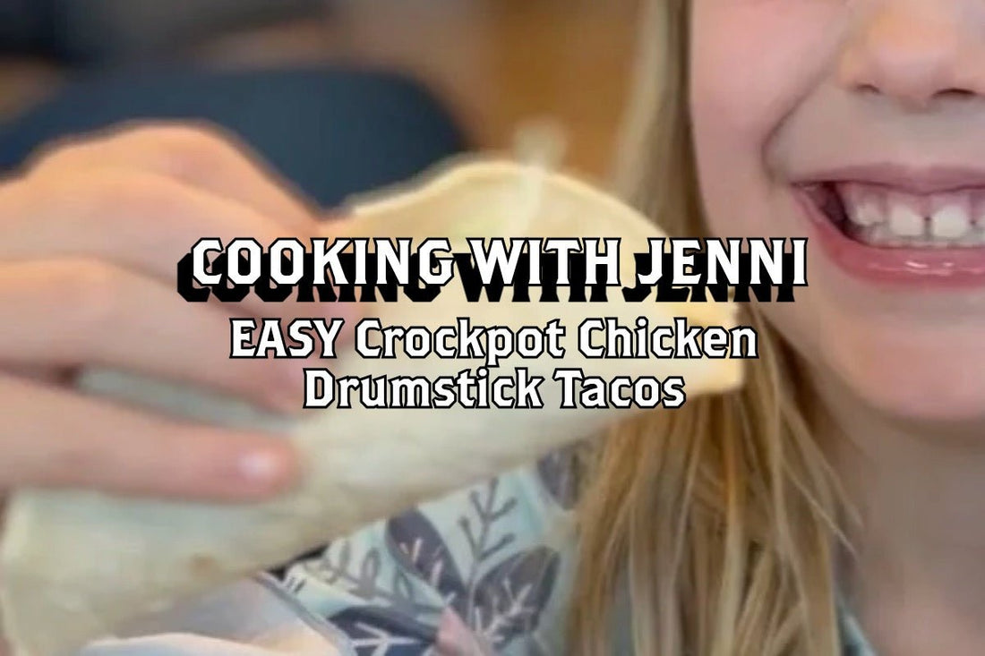 EASY Crockpot Chicken Drumstick Tacos - Rebel Pastures