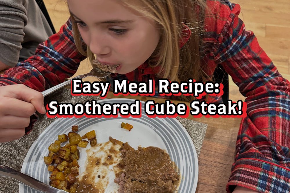 Easy Recipe Idea: Smothered Cube Steak! - Rebel Pastures