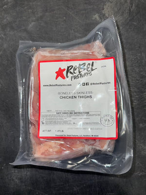 Pasture Raised Chicken Thighs (Boneless & Skinless)