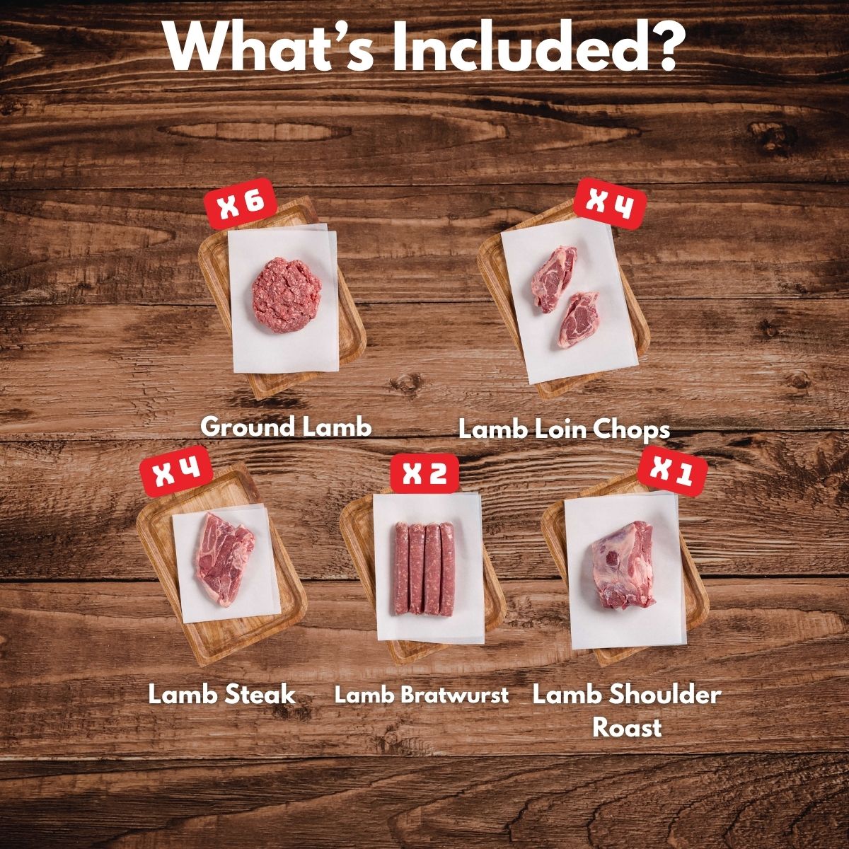 Grass Fed 1/2 Lamb Bundle