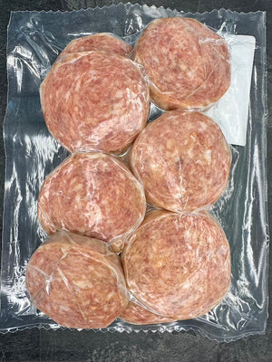 Pasture Raised Pork Breakfast Patties (Sugar Free)