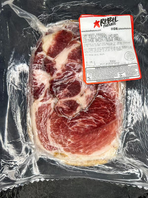 Pasture Raised Pork Smoked Cottage Bacon (Sugar Free)