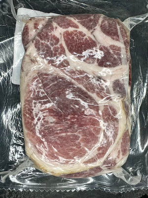 Pasture Raised Pork Smoked Cottage Bacon (Sugar Free)