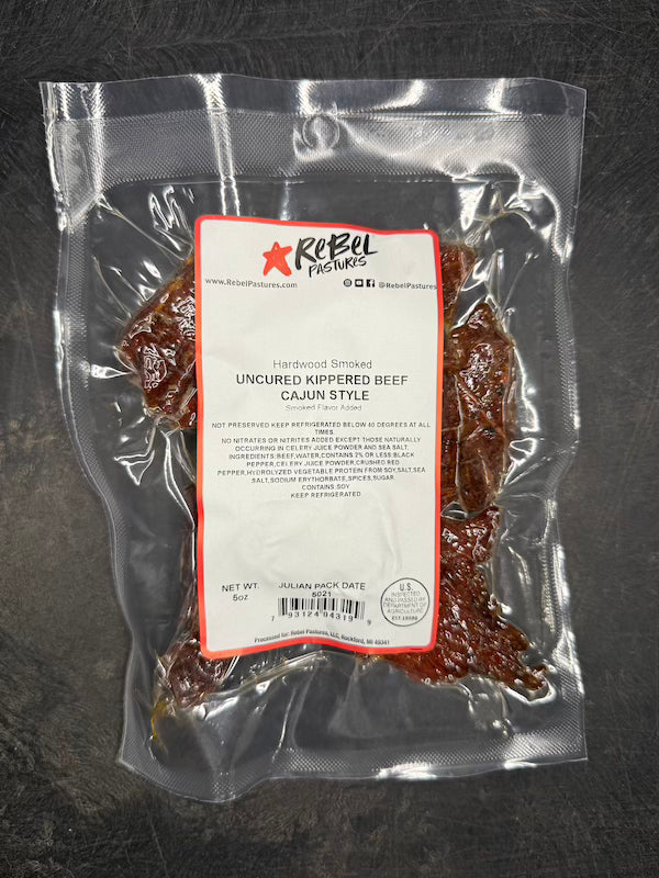 Grassfed Beef Jerky - Cajun Style (5oz)
