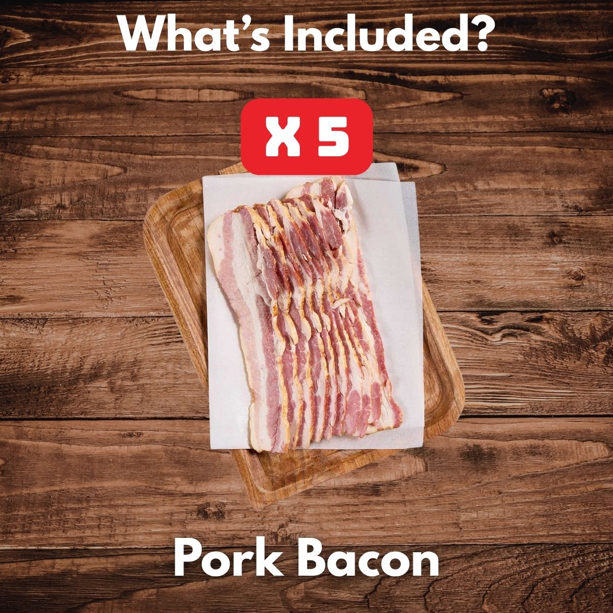 Pasture Raised Pork Bacon Bundle