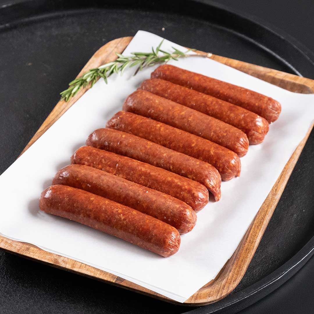 Beef Skinless Frankfurter - Rebel Pastures
