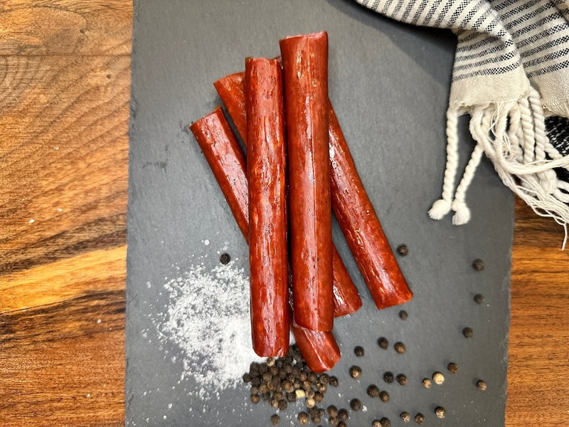 Grassfed Beef - Hardwood Smoked Snack Sticks (6oz)