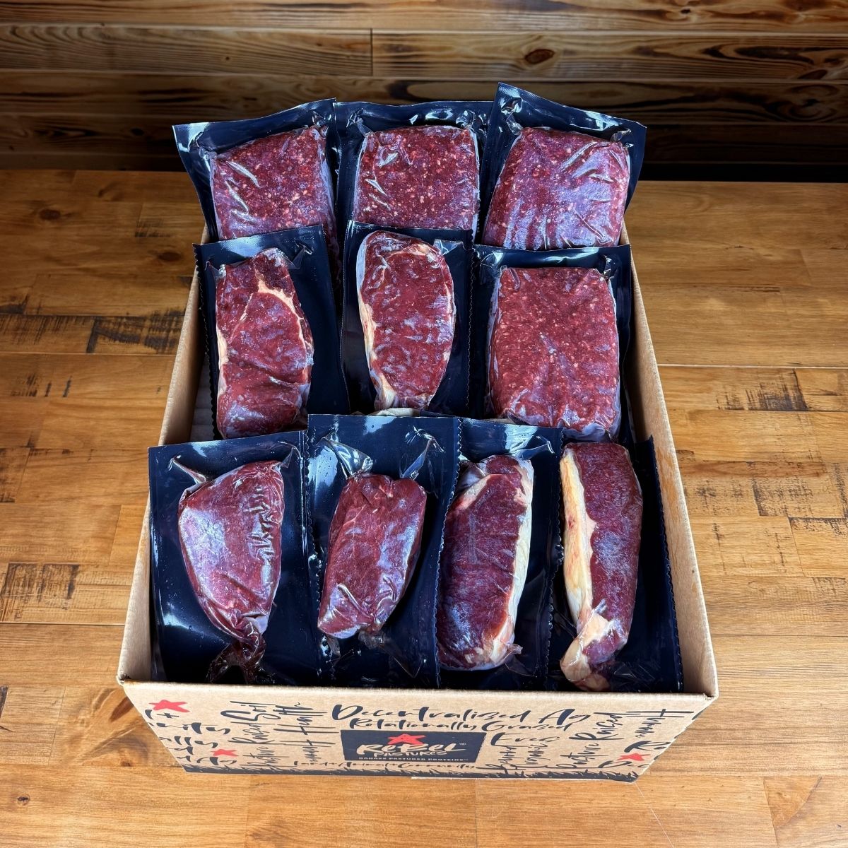 Bison Ground & Steaks Bundle - Rebel Pastures