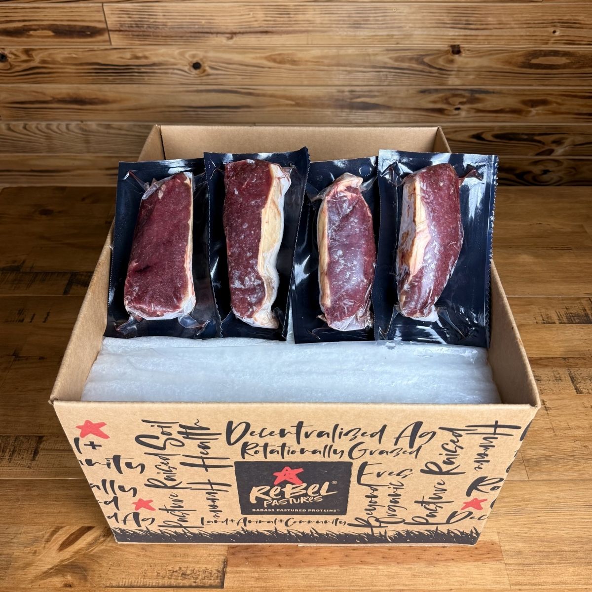 Bison New York Strip Bundle - Rebel Pastures