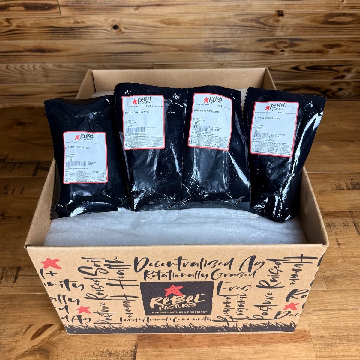 Bison New York Strip Bundle - Rebel Pastures