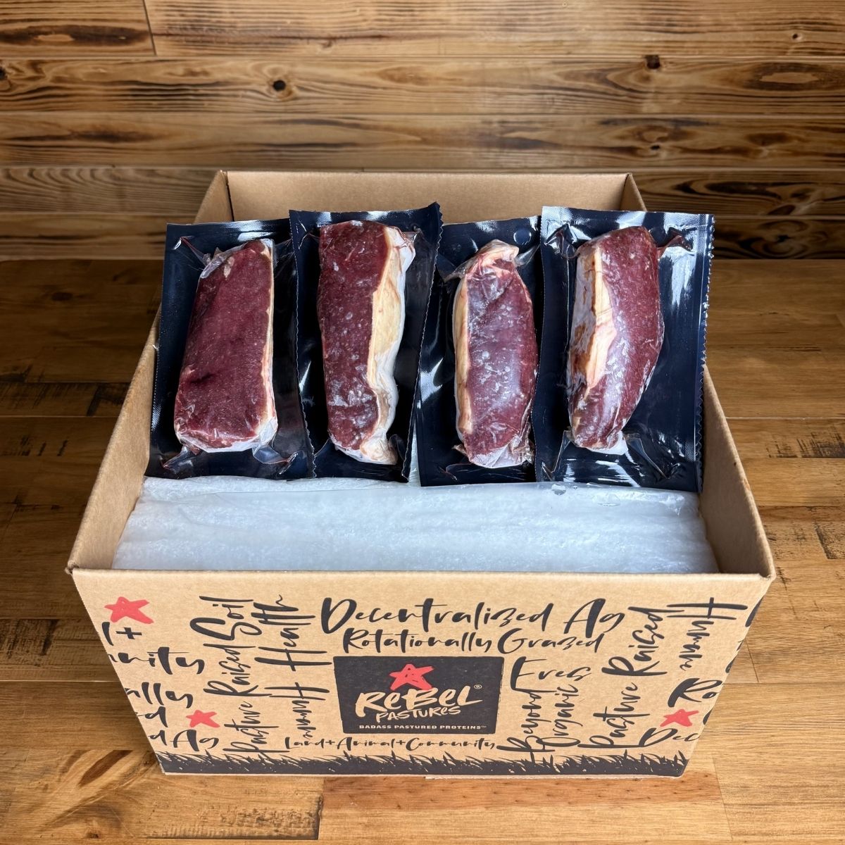Bison New York Strip Bundle - Rebel Pastures
