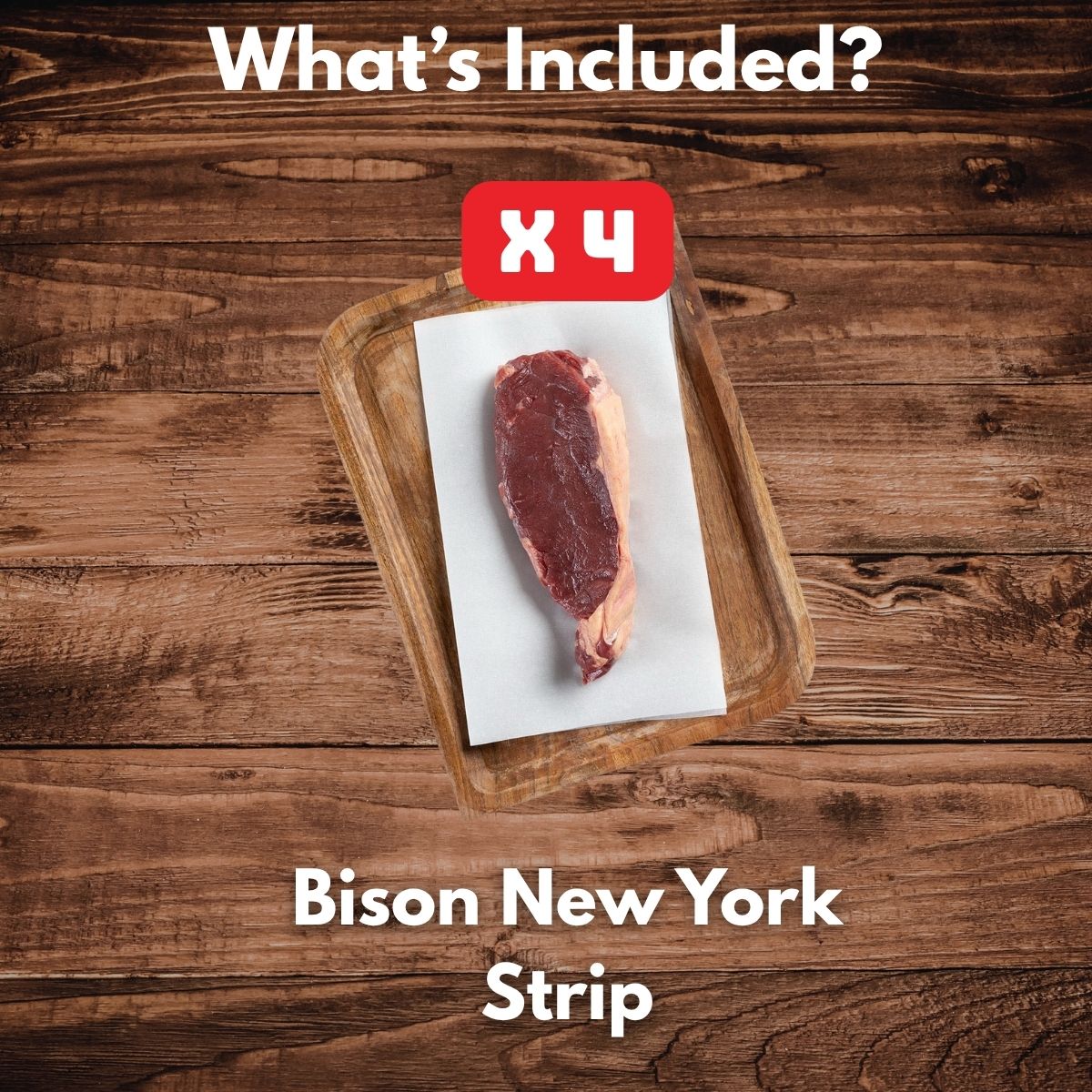 Bison New York Strip Bundle - Rebel Pastures