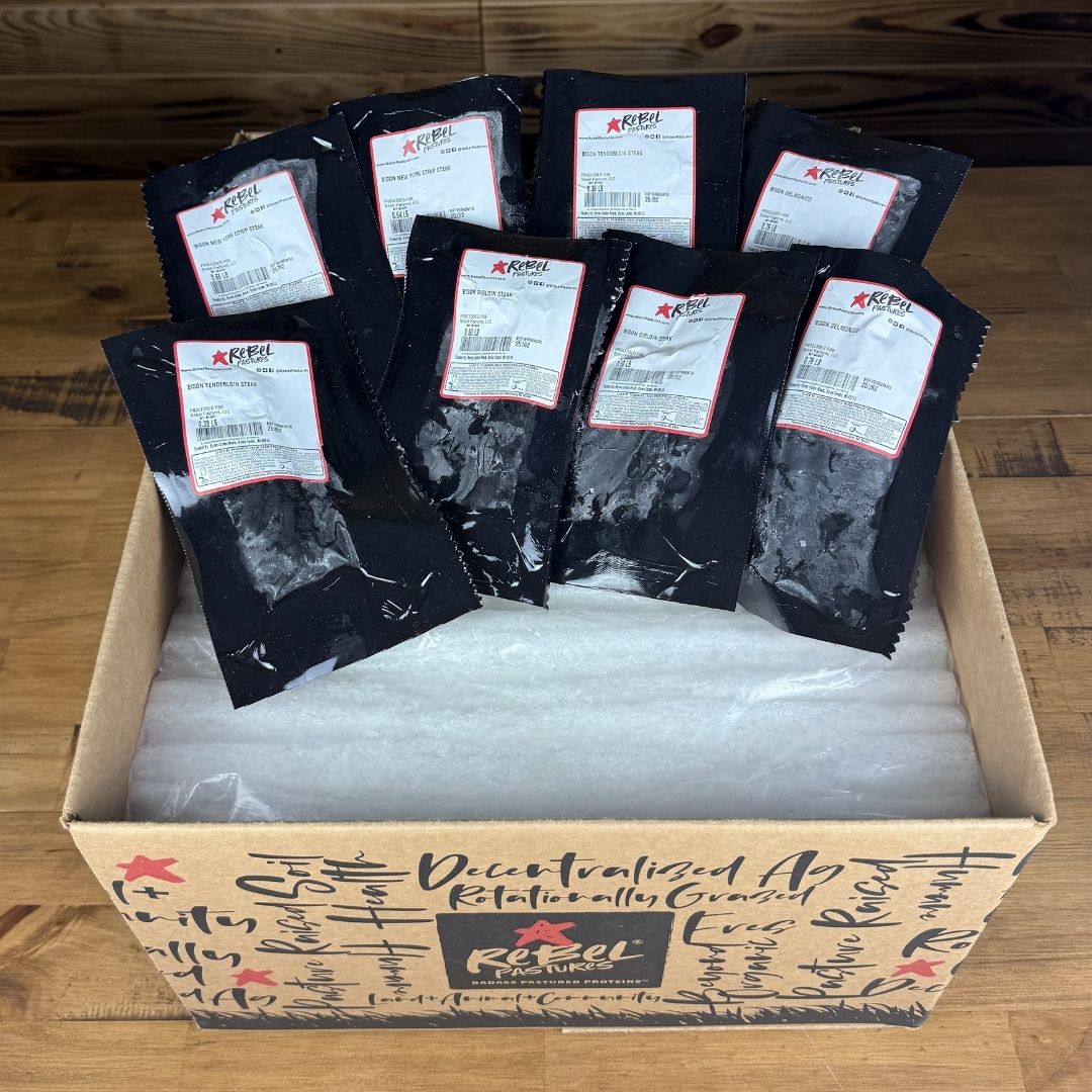 Bison Steak Lovers Bundle - Rebel Pastures