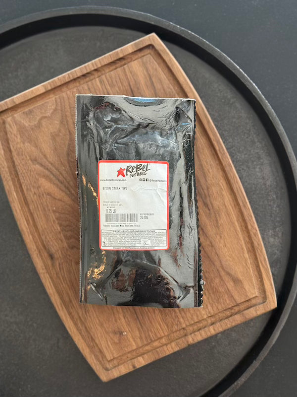Grassfed Bison Steak Tips