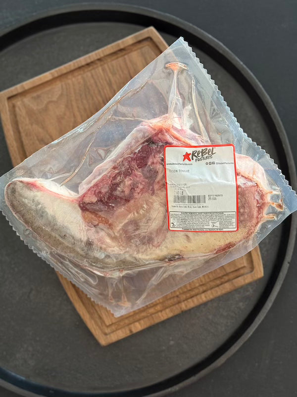 Grassfed Bison Tongue