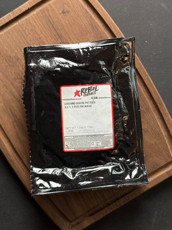Grassfed Bison Patties