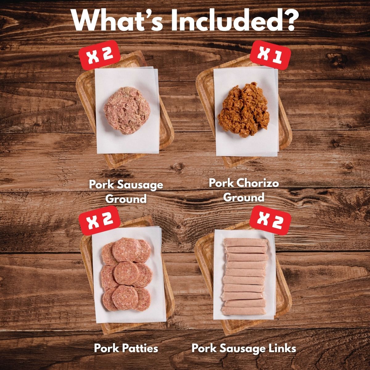 Breakfast Sausage Sampler Bundle - Rebel Pastures