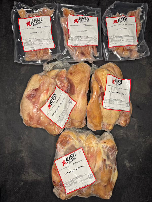 Pastured Chicken Broth Bones Bundle