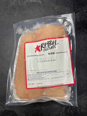 Pasture Raised Chicken Breasts (Boneless)