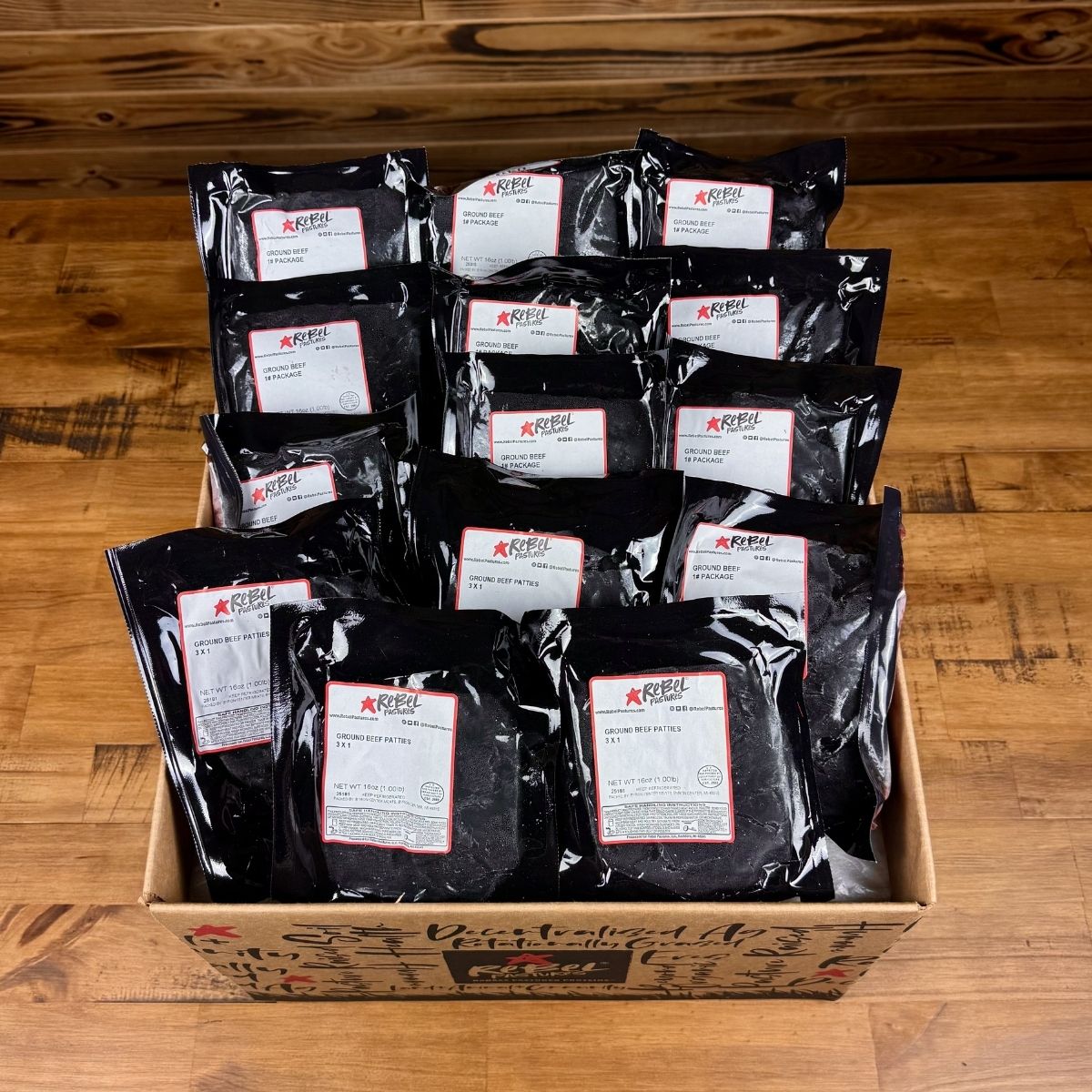 Classic Ground & Patty Beef Bundle - Rebel Pastures