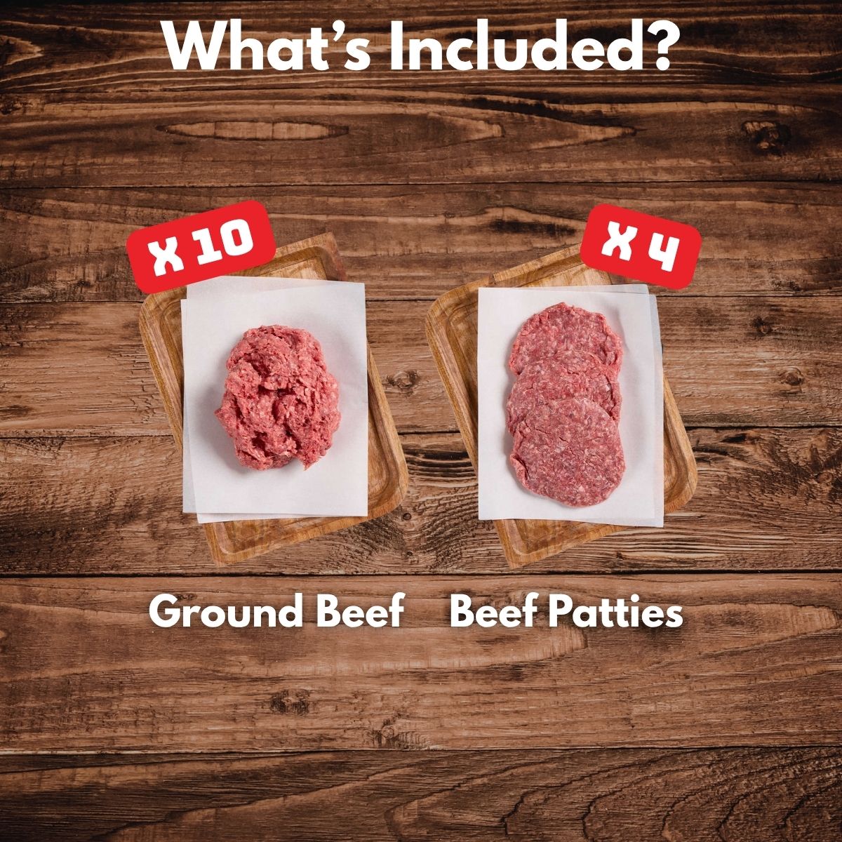 Classic Ground & Patty Beef Bundle - Rebel Pastures