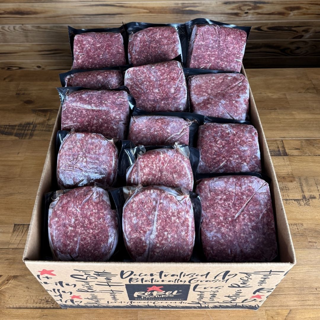Classic Ground & Patty Beef Bundle - Rebel Pastures