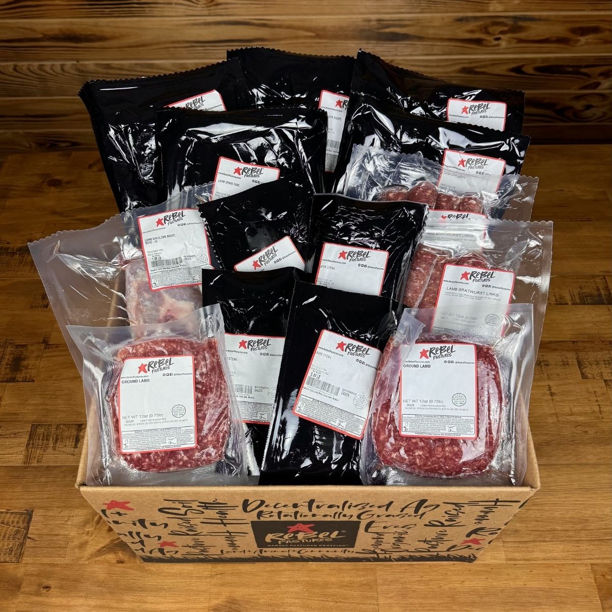 Grass Fed 1/2 Lamb Bundle - Rebel Pastures