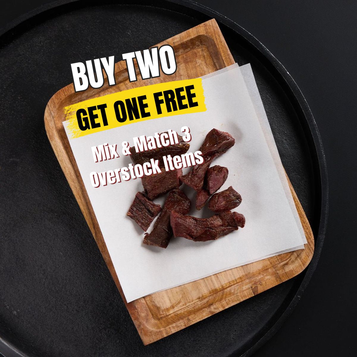 Grass - Fed Beef Jerky - Teriyaki (5 oz) - Rebel Pastures