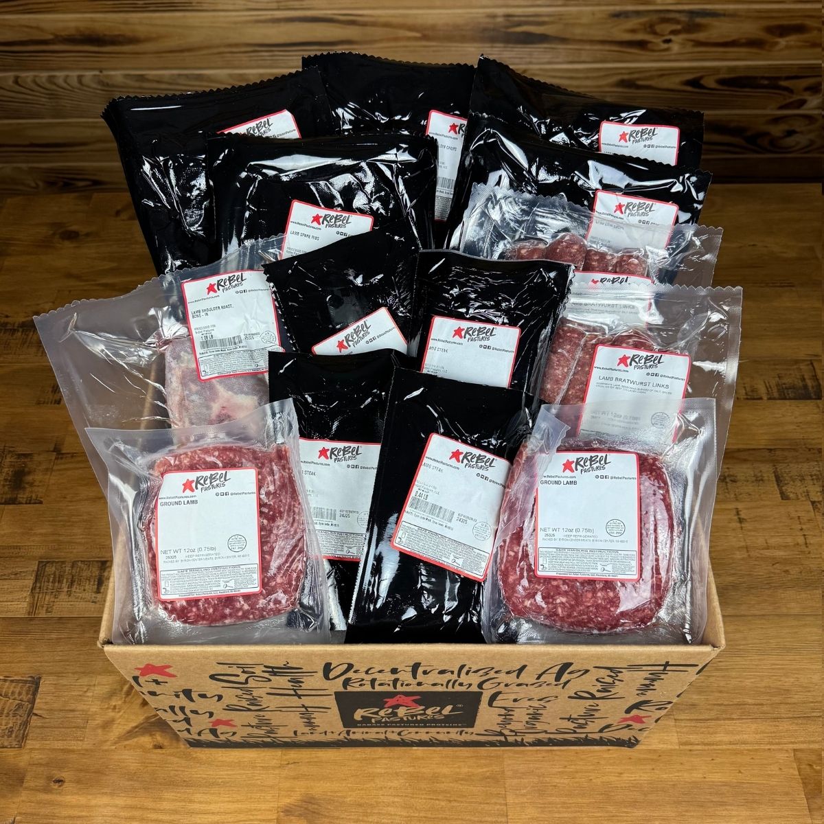 Grassfed 1/2 Lamb Bundle - Rebel Pastures