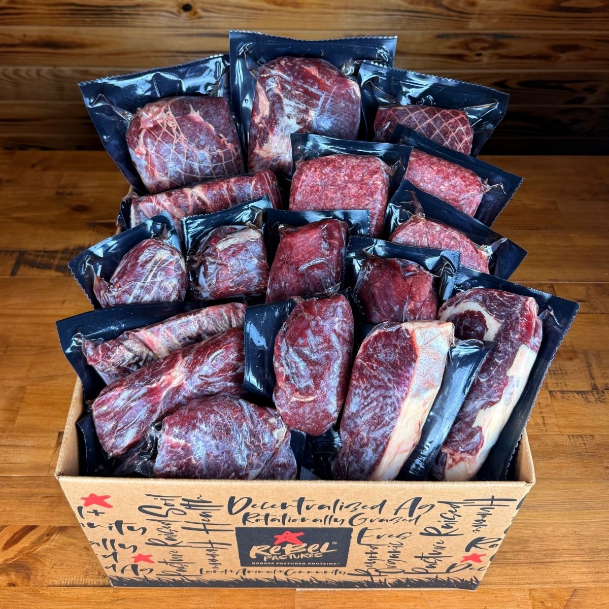 Grassfed 1/4 Beef Bundle - Rebel Pastures