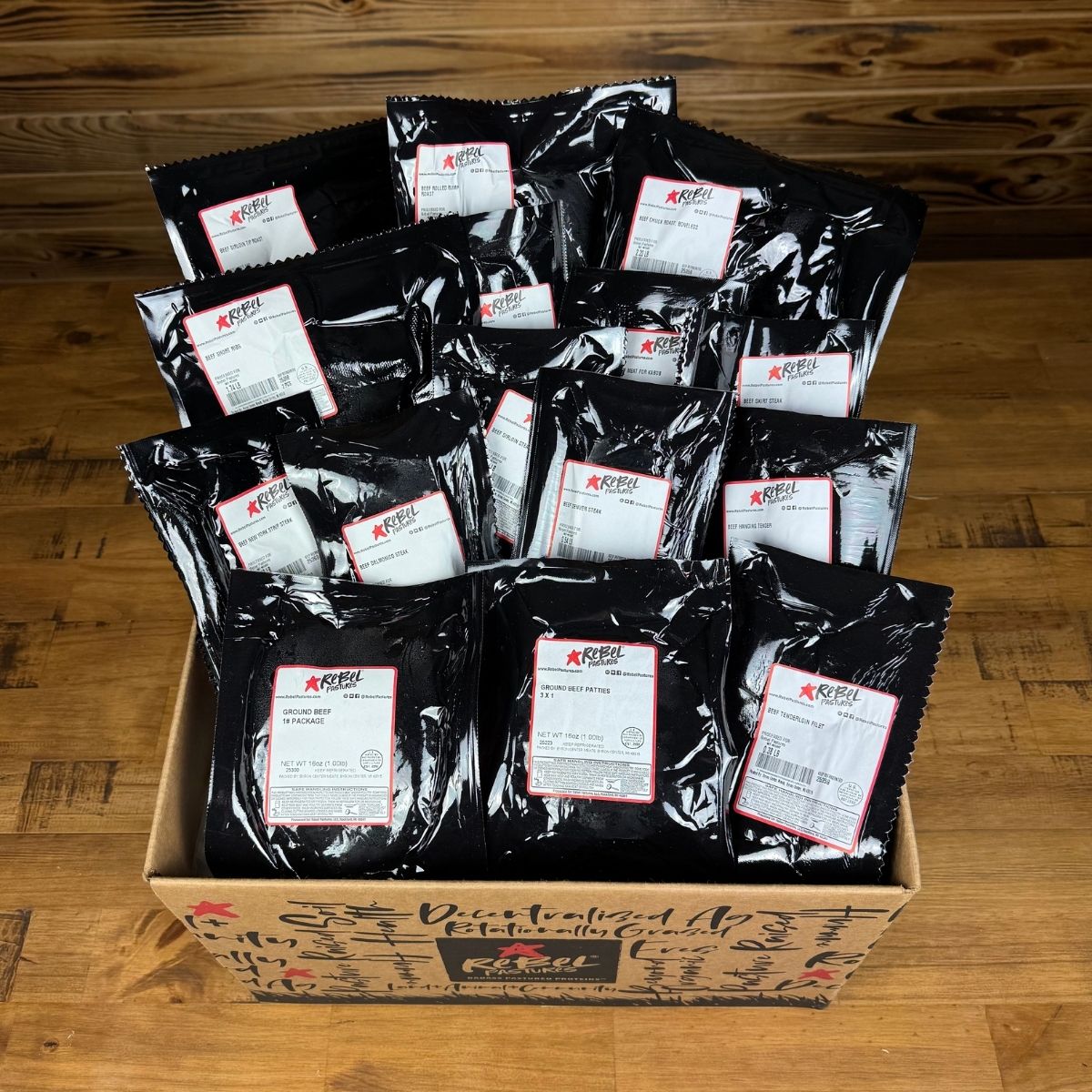 Grassfed 1/4 Beef Bundle - Rebel Pastures