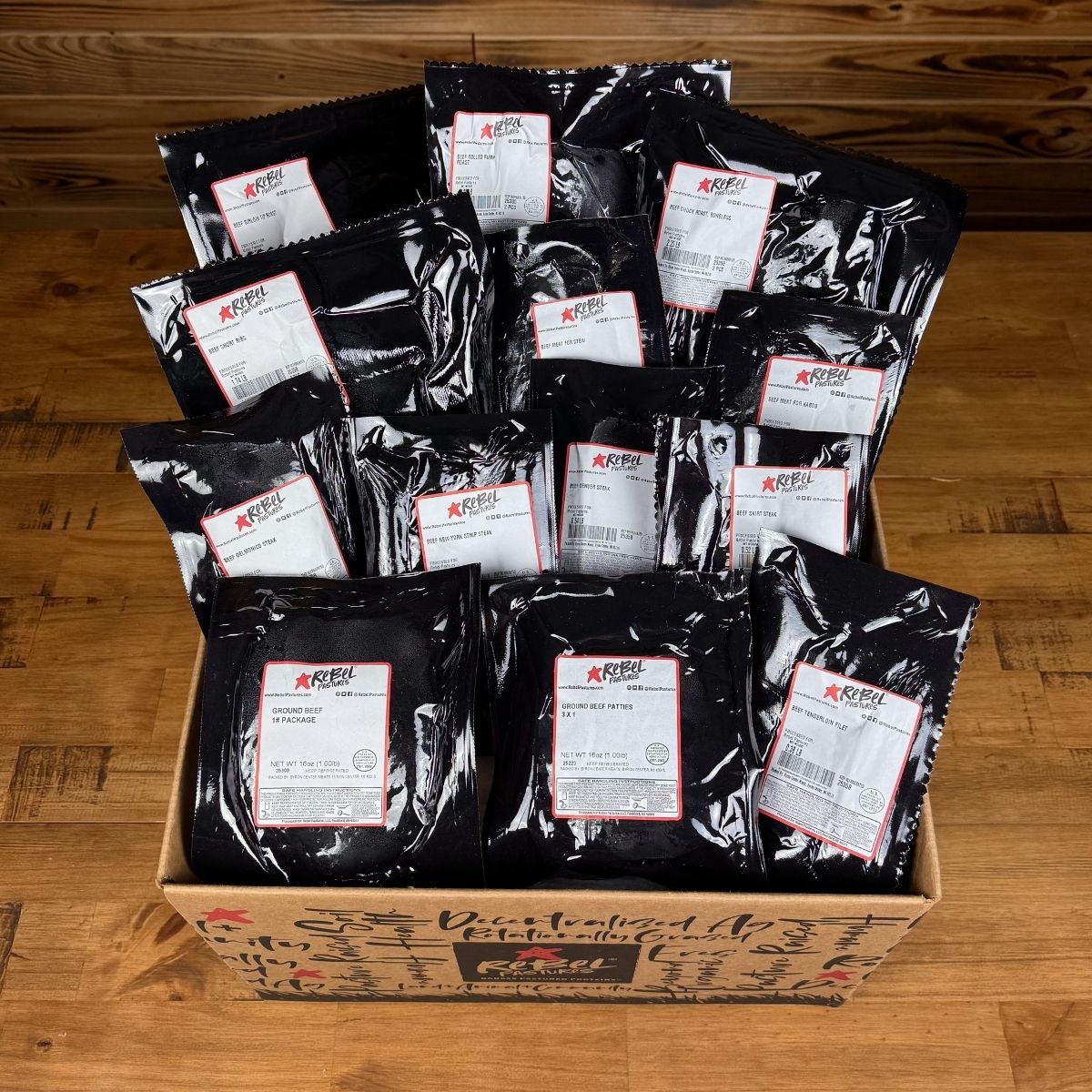 Grassfed 1/4 Beef Bundle - Rebel Pastures