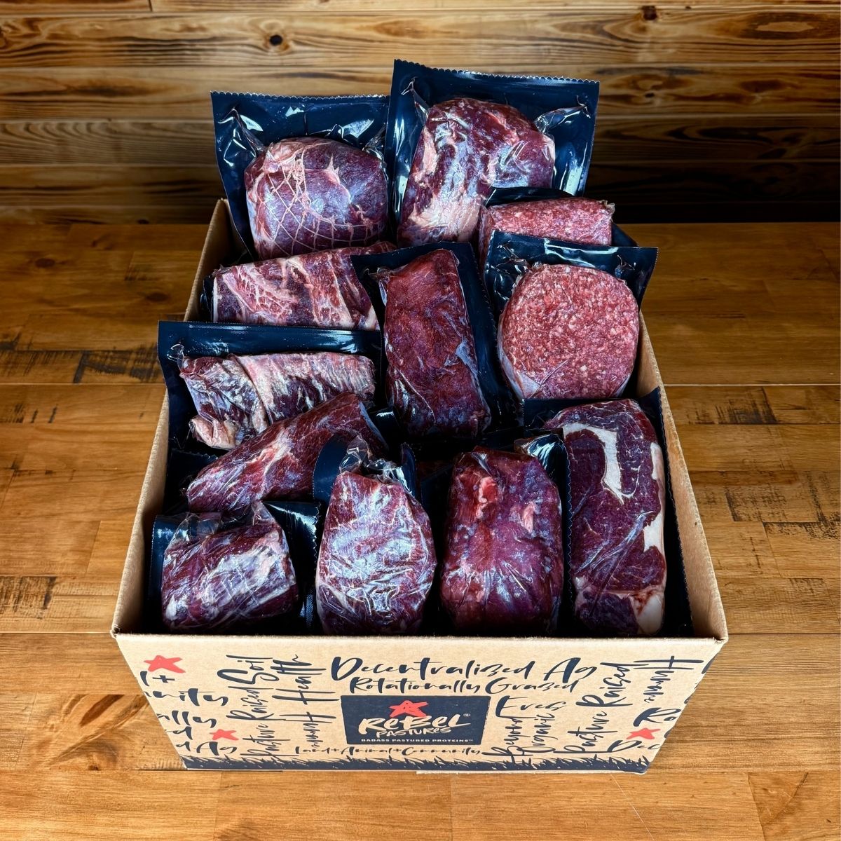 Grassfed 1/8 Beef Bundle - Rebel Pastures