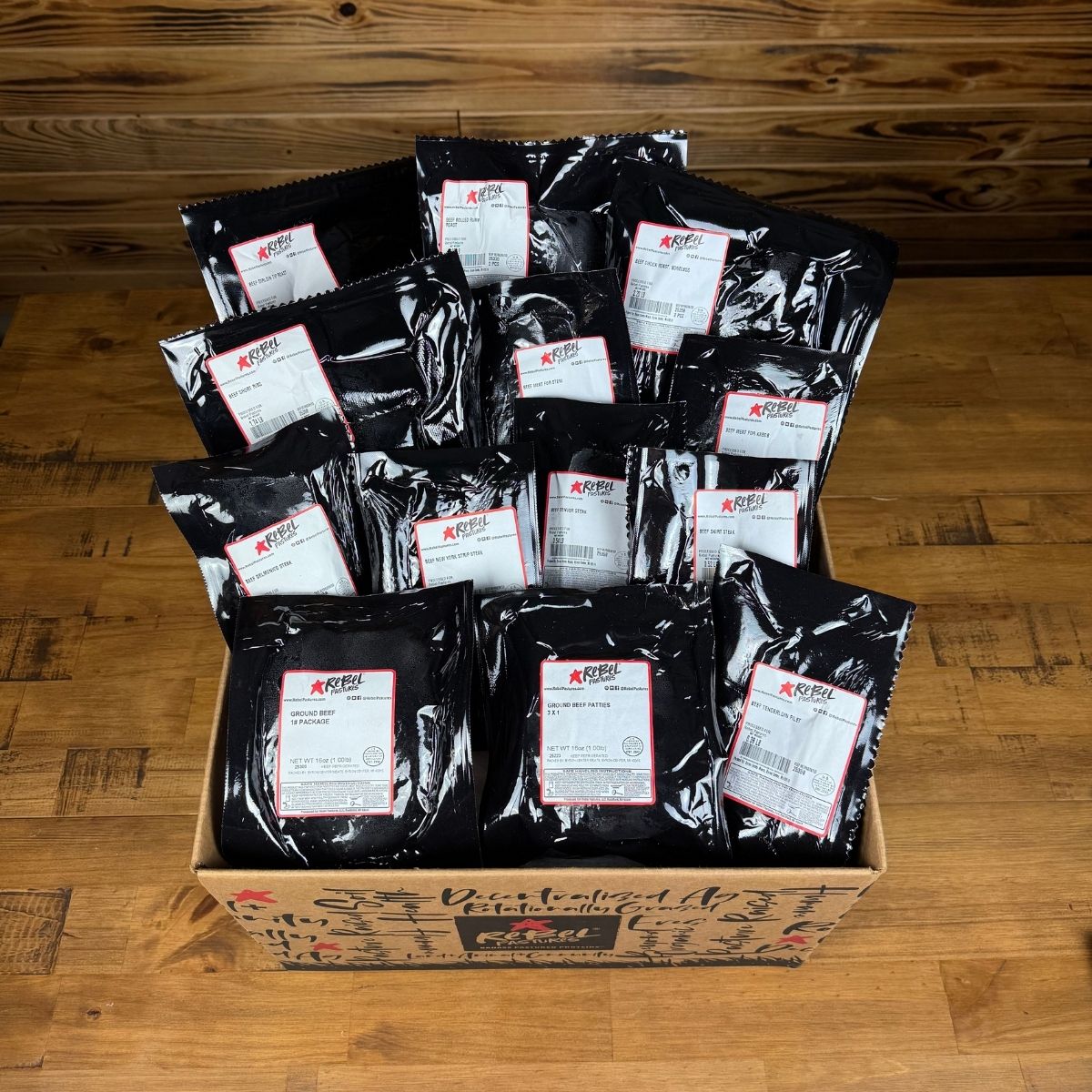 Grassfed 1/8 Beef Bundle - Rebel Pastures