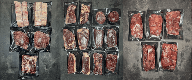 Grassfed 1/8 Beef Bundle - Rebel Pastures