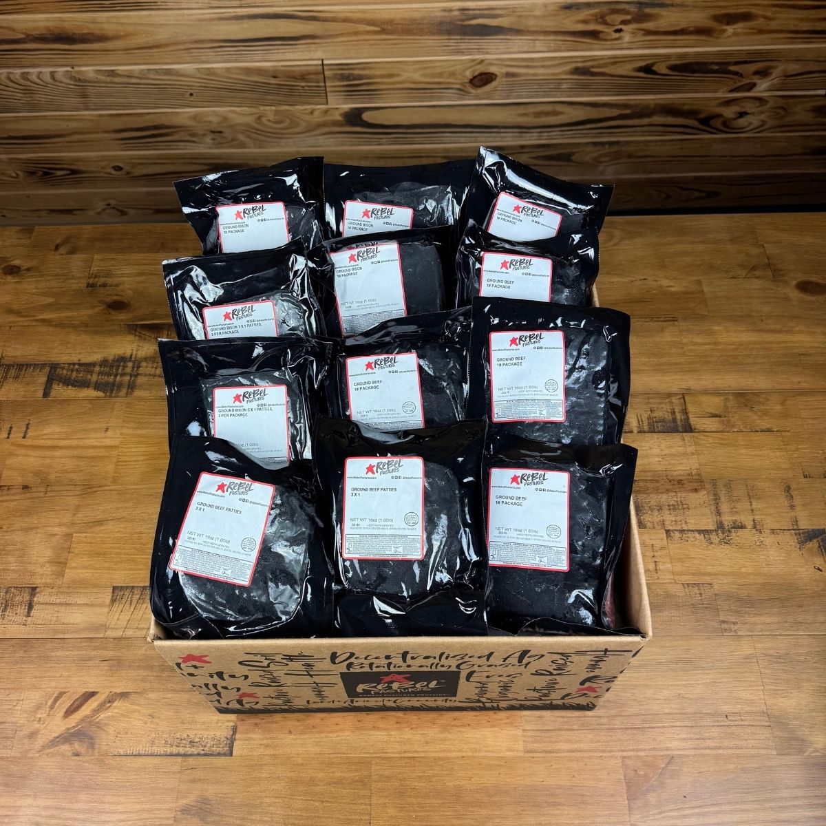 Grassfed Beef & Bison Ground Bundle - Rebel Pastures