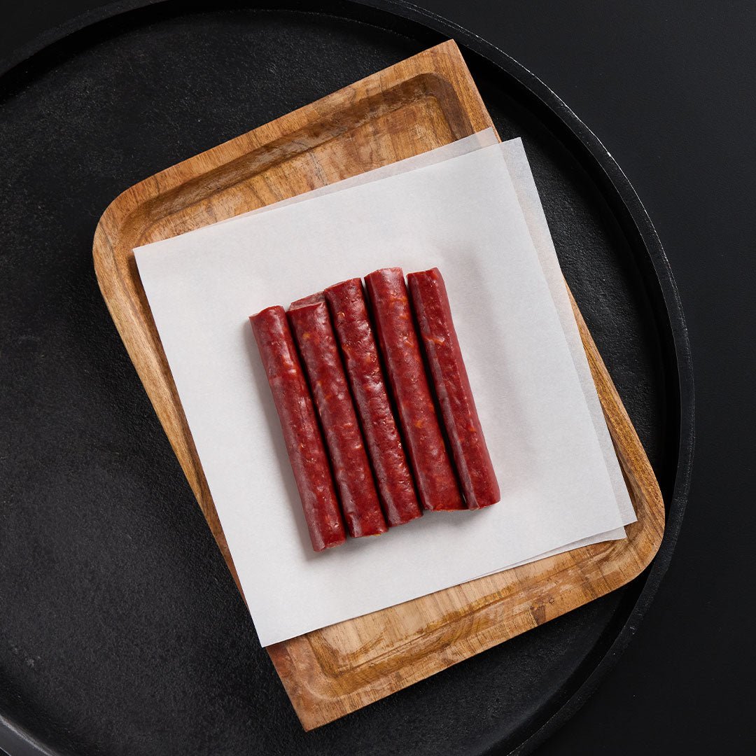Grassfed Beef - Cheddar Cheese Snack Sticks (6 oz) - Rebel Pastures