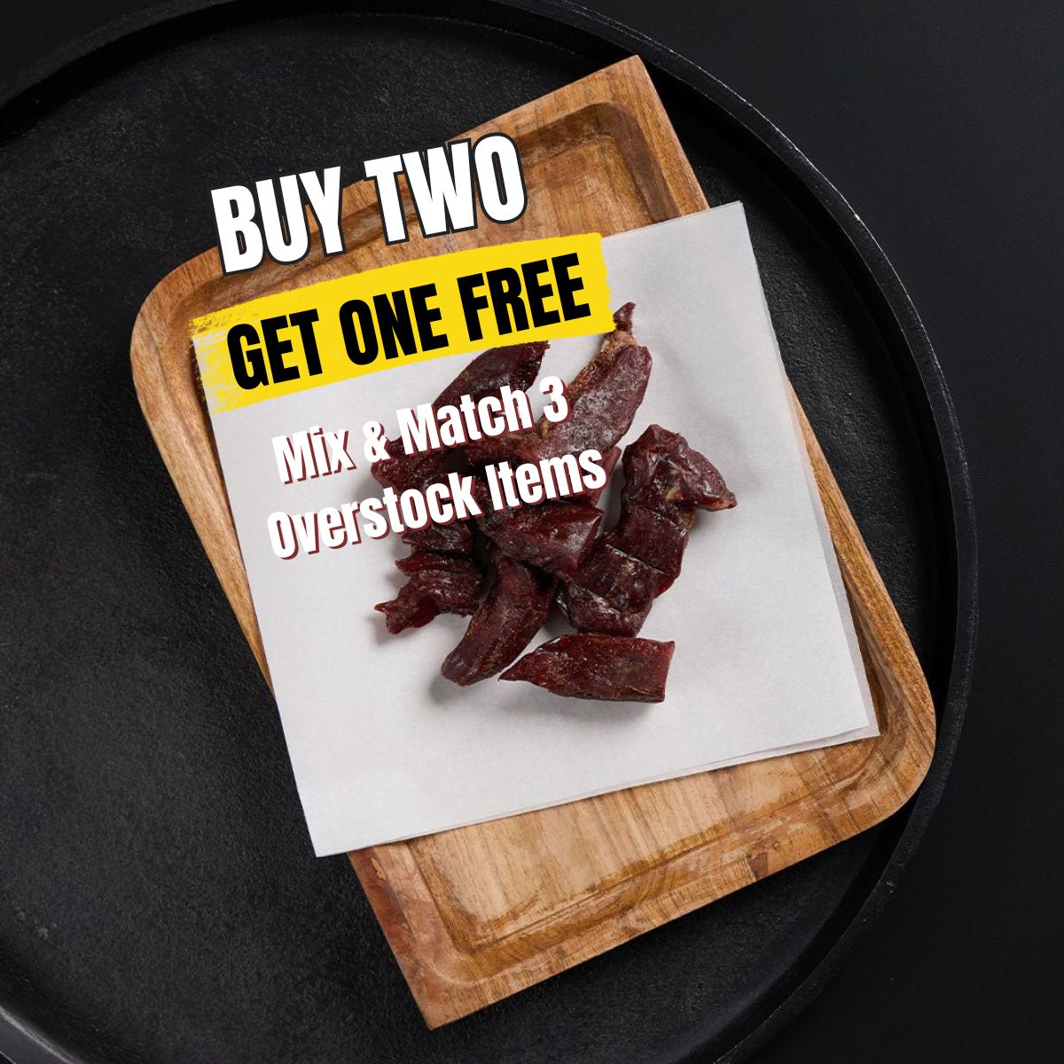 Grass-Fed Beef Jerky - Honey and Brown Sugar (5oz)