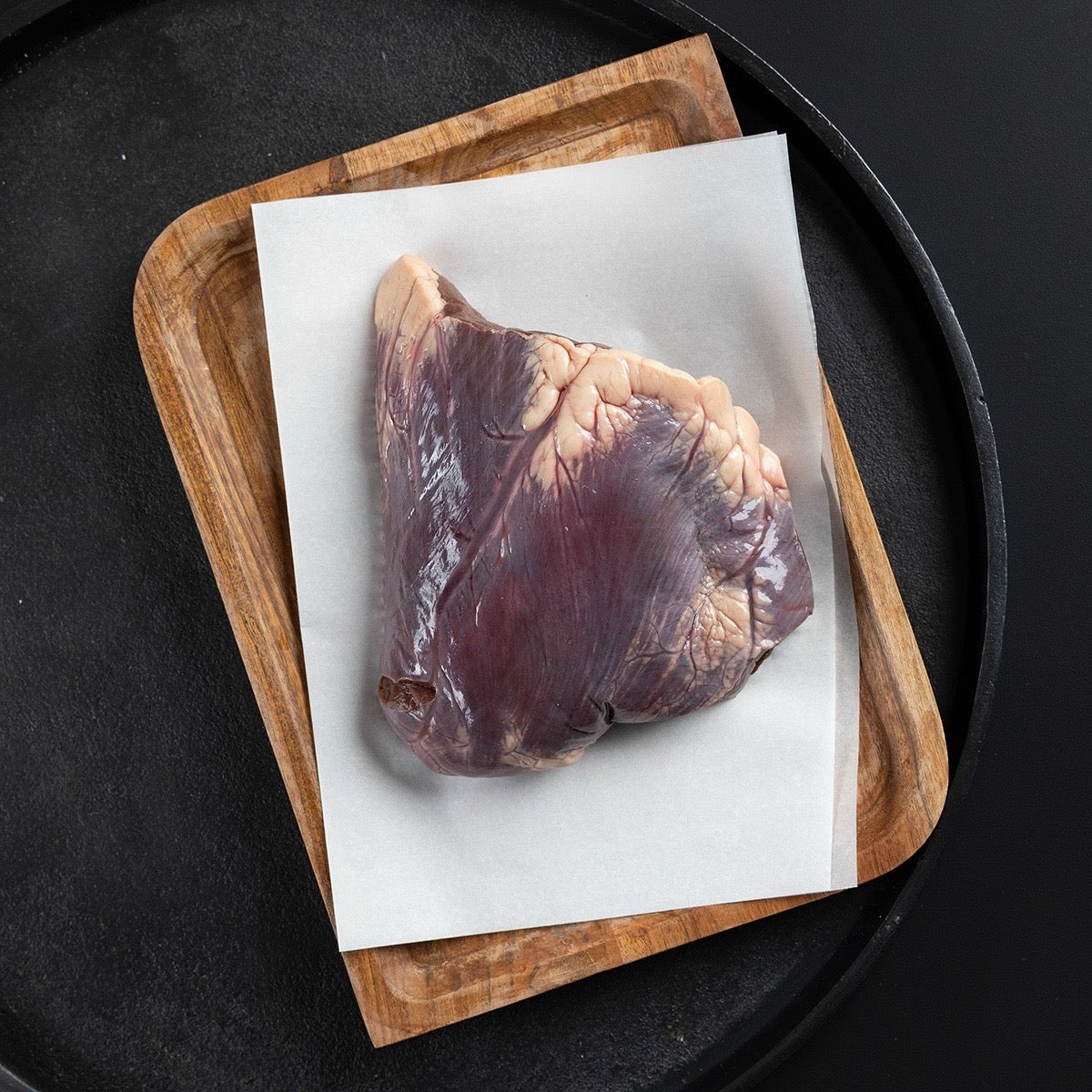 Grassfed Bison Heart - Rebel Pastures