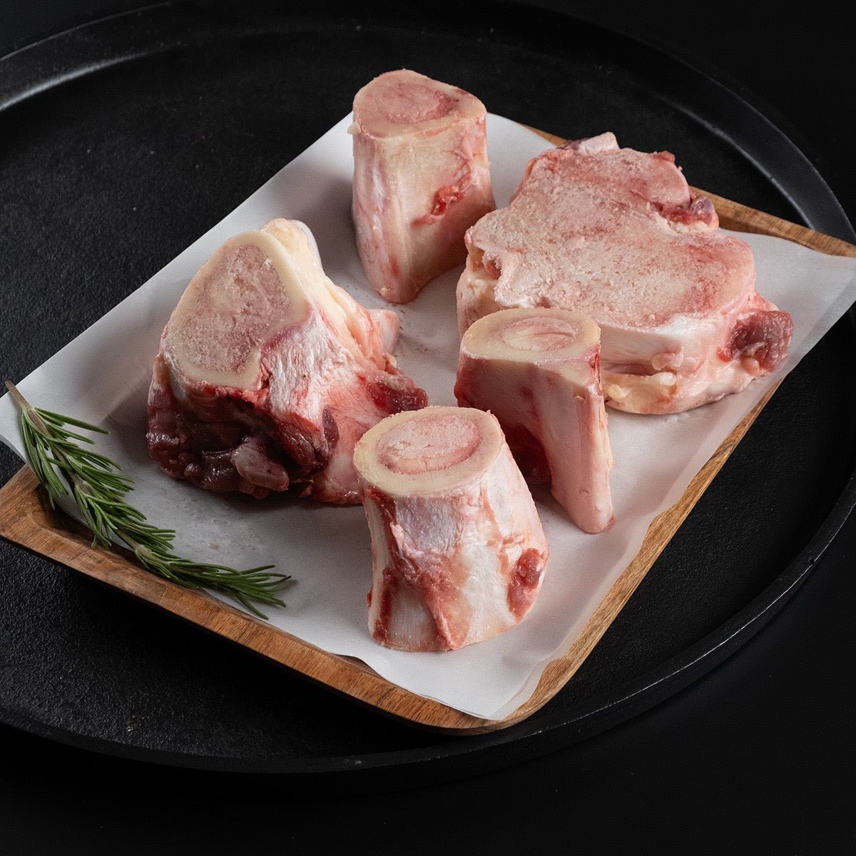 Grassfed Bison Soup Bones without Meat - Rebel Pastures