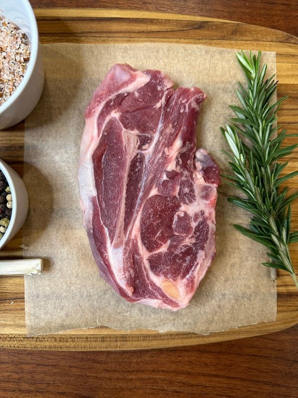 Grassfed Lamb Steak (Bone - In) - Rebel Pastures