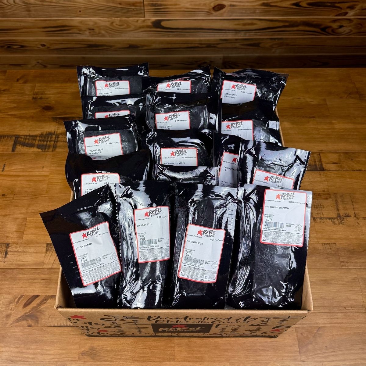 Ground & Steaks Beef Bundle - Rebel Pastures